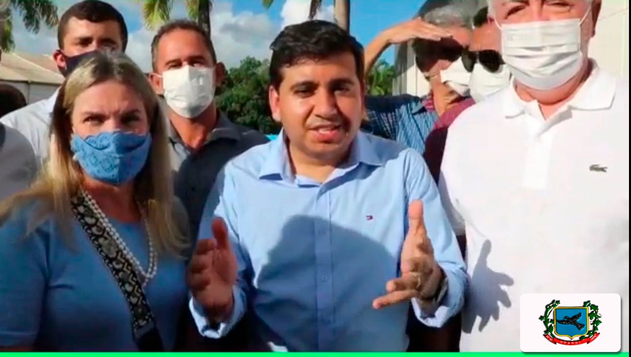 Asfalto que liga o povoado de Cantinho a sede do município torna-se realidade.