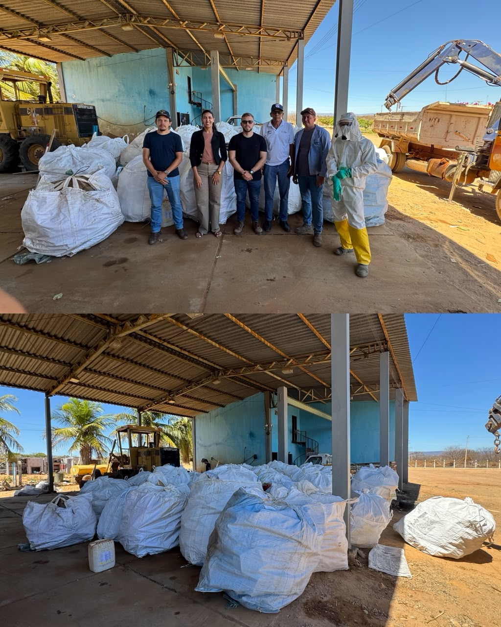 Urandi realiza coleta itinerante de embalagens vazias de agrotóxicos