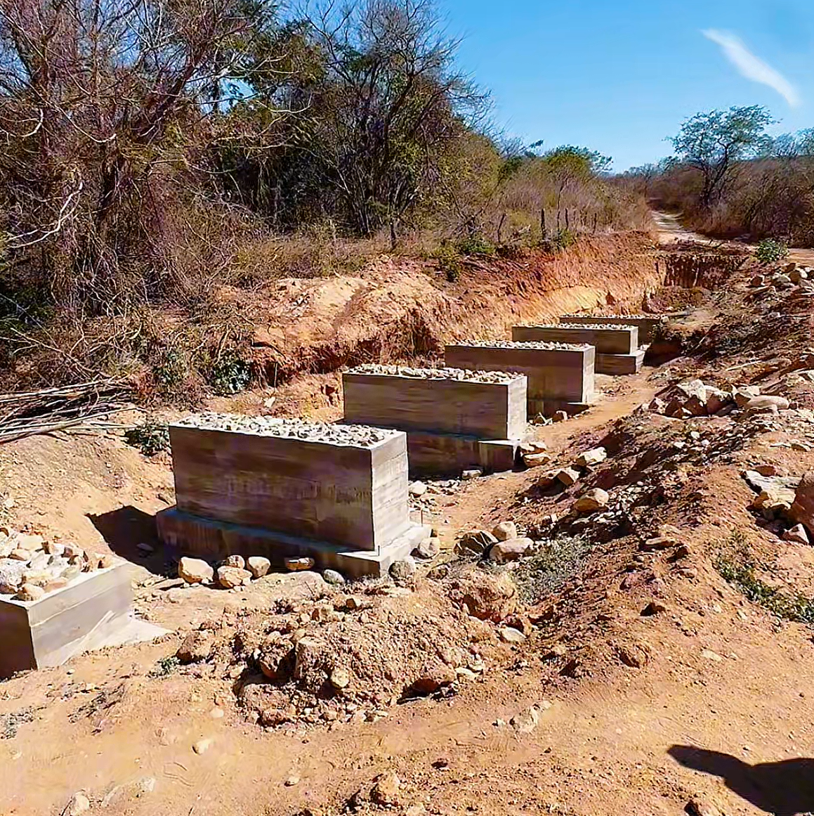 Urandi avança na construção de passagens molhadas em comunidades rurais