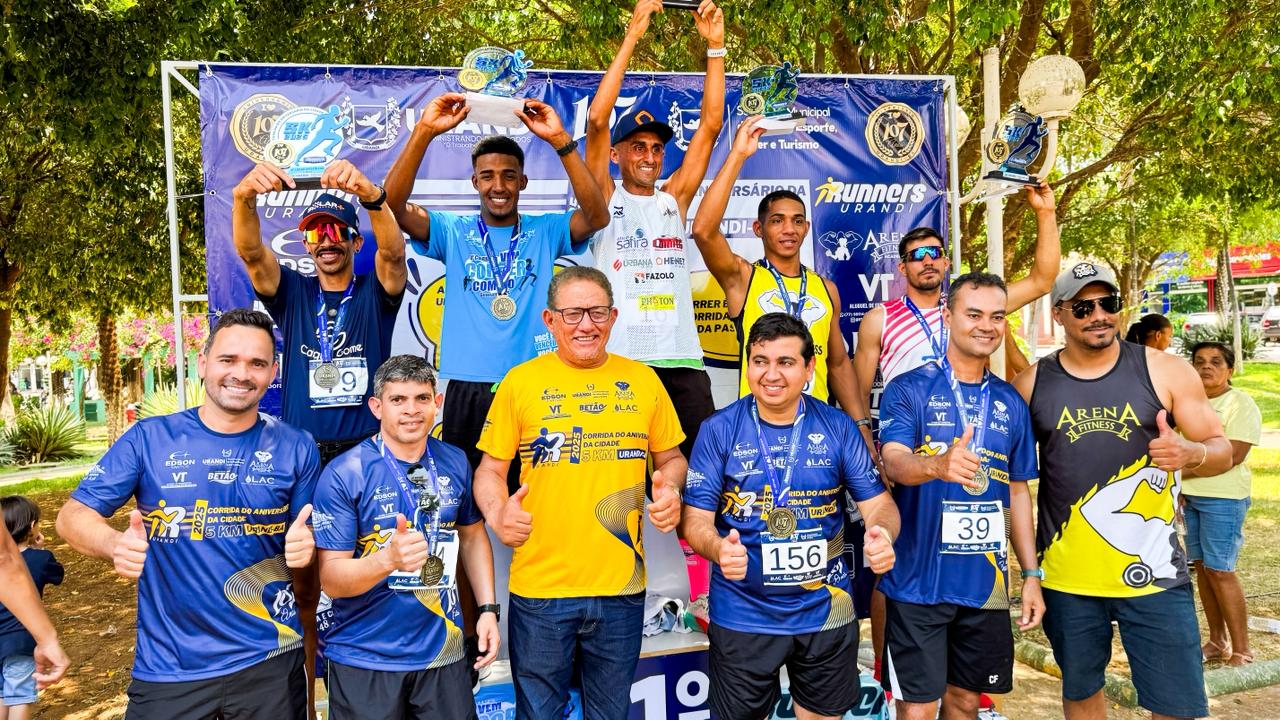 Corrida de Rua marca celebrações pelos 107 anos de Urandi e reúne atletas de toda a região