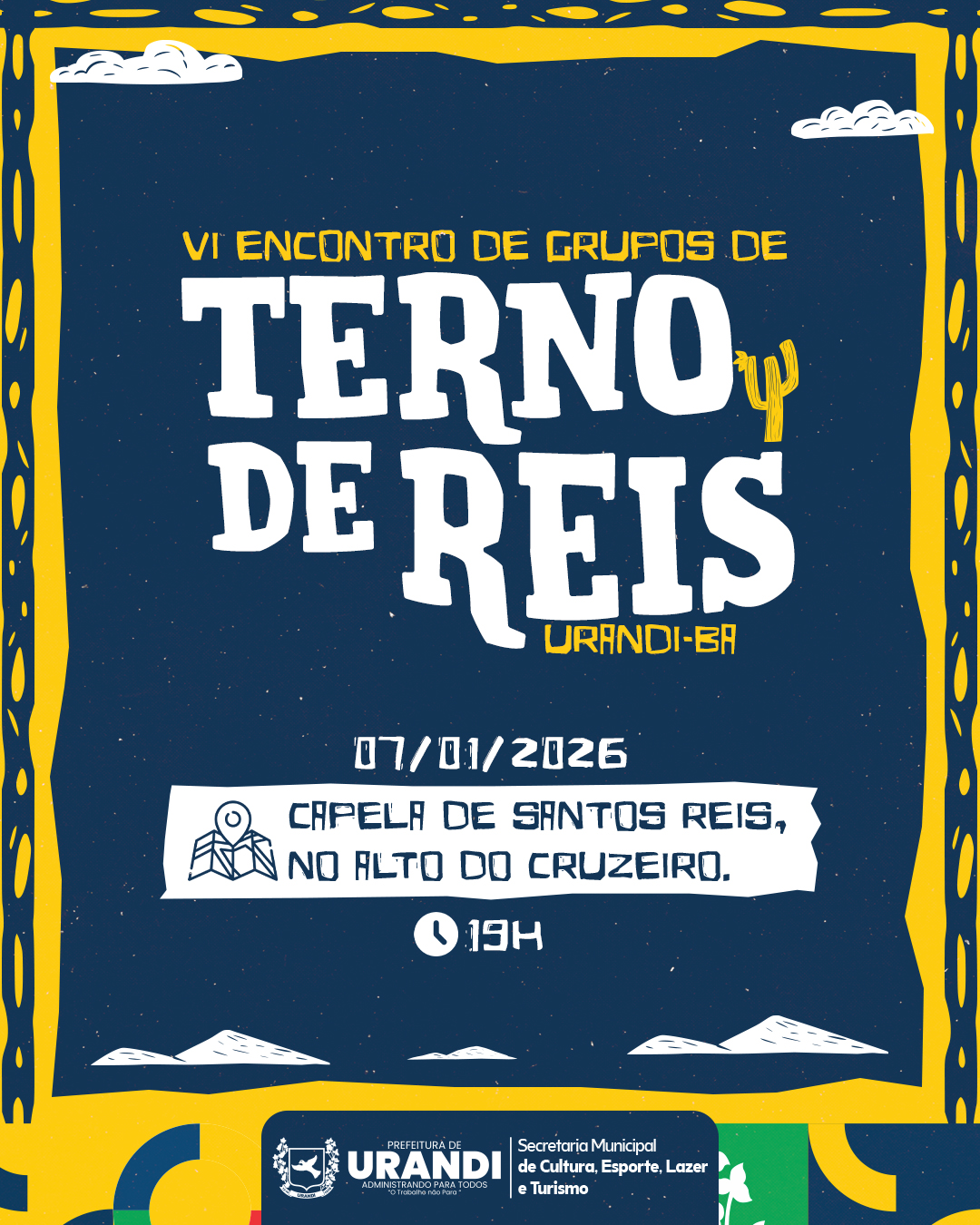 Urandi realizará VI Encontro de Grupos de Terno de Reis