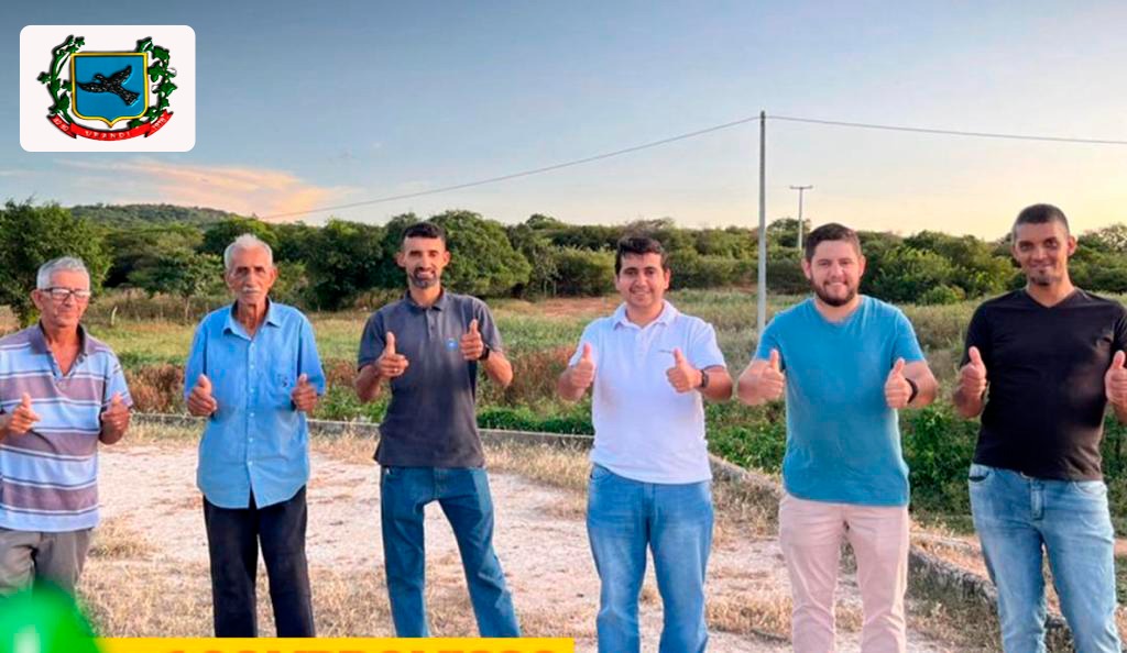 Poço Artesiano na localidade de Pedra Aguda é perfurado pelo poder público municipal.